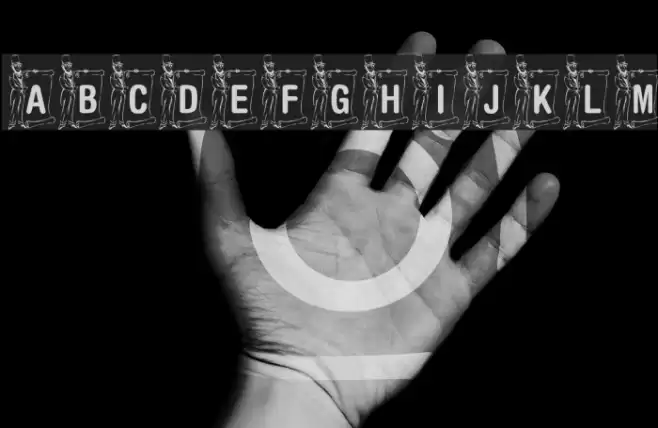 KR Lincoln Font examples