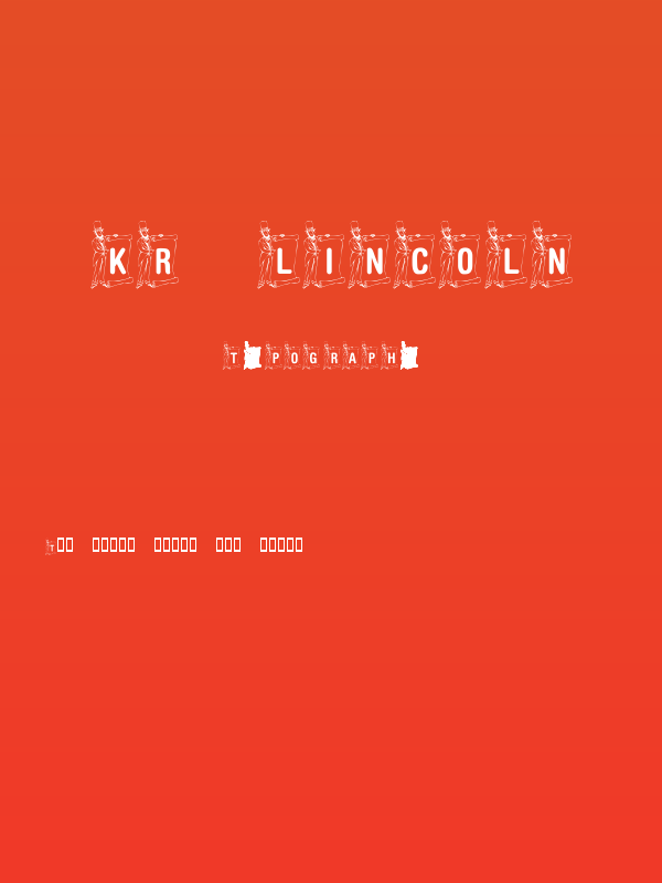 KR Lincoln Poster