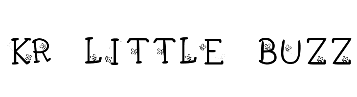 KR Little Buzz  नि: शुल्क फ़ॉन्ट्स डाउनलोड