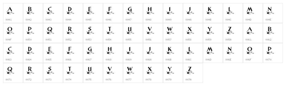 KR Little League Character Map