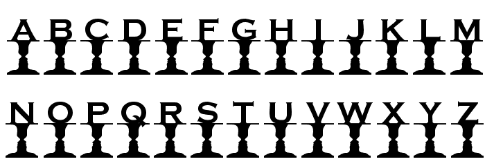 KR Look Closely Font LOWERCASE