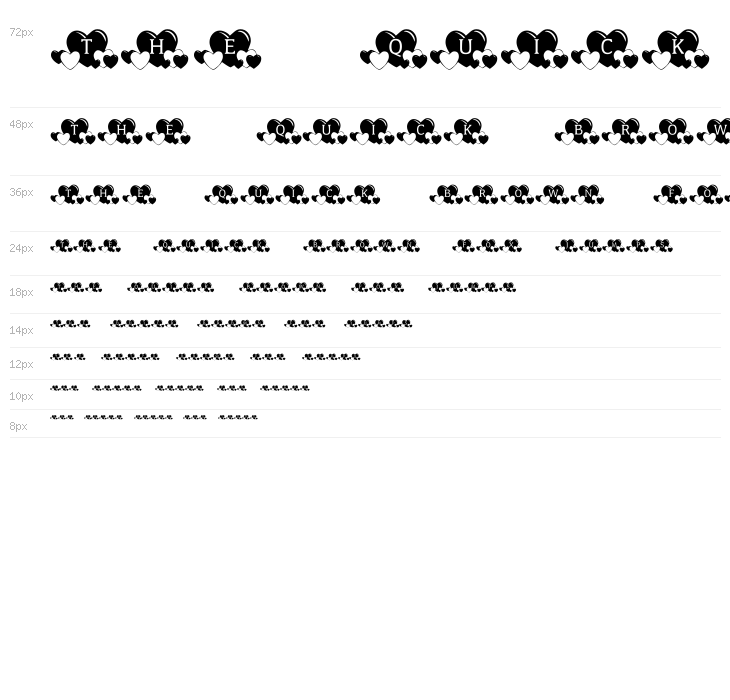 KR Lots Of Hearts Waterfall