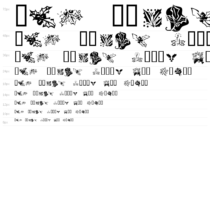 KR Lots Of Holly Waterfall