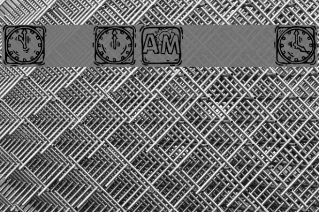 KR Lotsa Time Dings Font examples