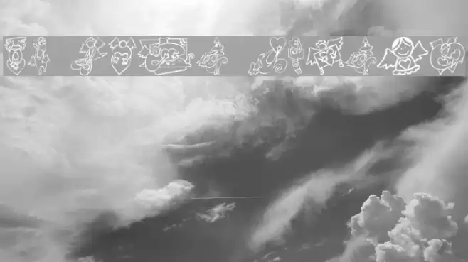 KR Love Angels Caratteri examples