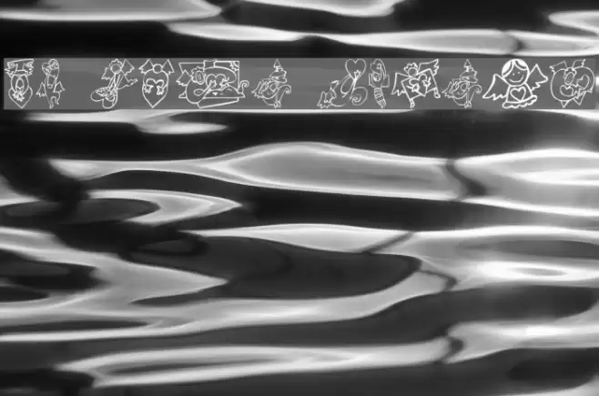 KR Love Angels Caratteri examples