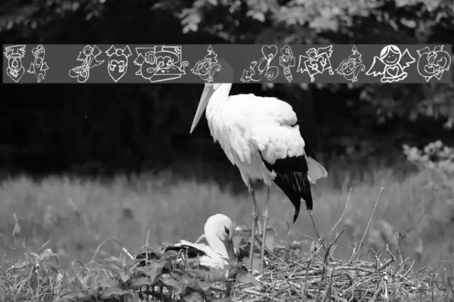 KR Love Angels Caratteri examples