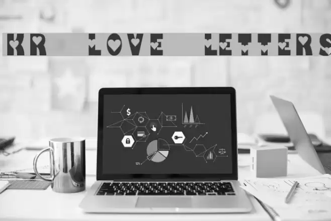 KR Love Letters Font examples
