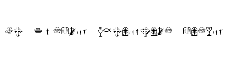 KR Lynda's Christian Dings  Frei Schriftart Herunterladen