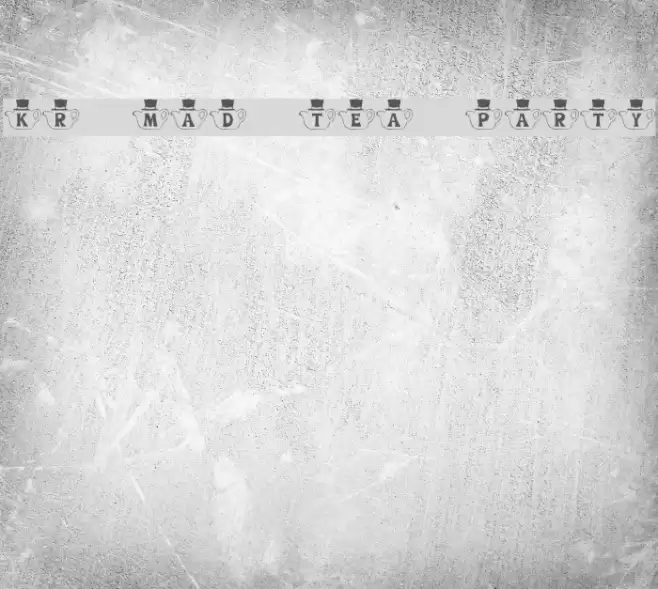 KR Mad Tea Party Font examples
