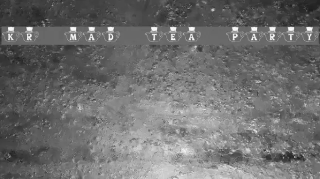 KR Mad Tea Party Font examples