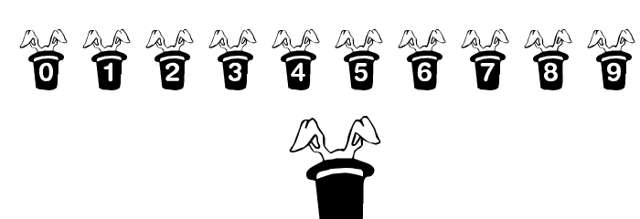 KR Magic Rabbit Font OTHER CHARS