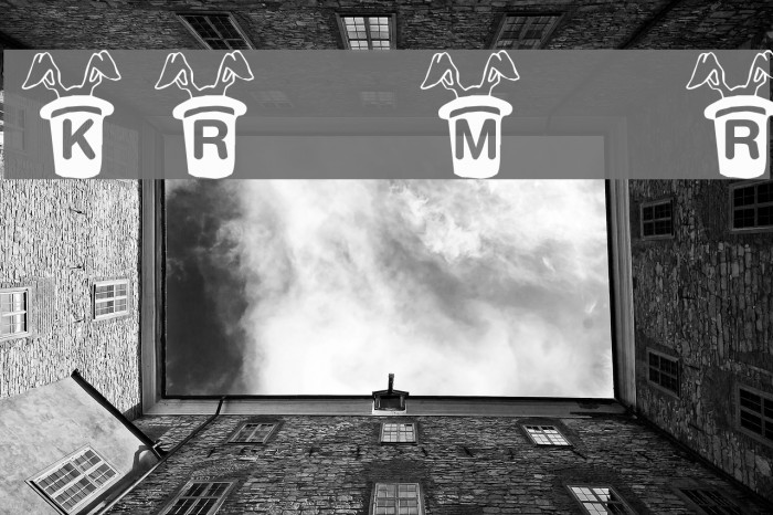 KR Magic Rabbit Font examples