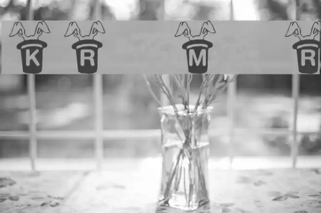 KR Magic Rabbit Font examples