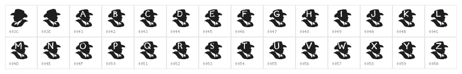 KR Maverick Character Map