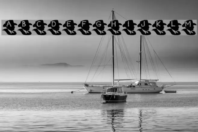 KR Maverick Font examples