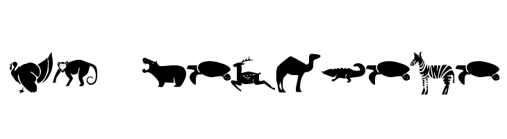 KR Menagerie  font caratteri gratis
