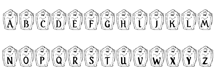 KR Mirror Mirror Font OTHER CHARS