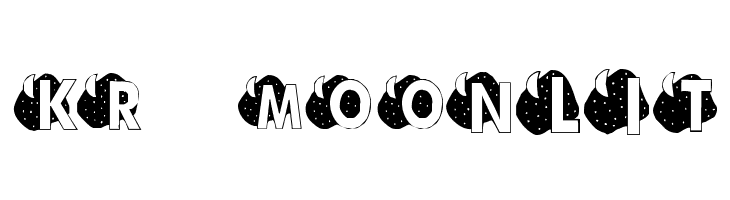 KR Moonlit  Free Fonts Download