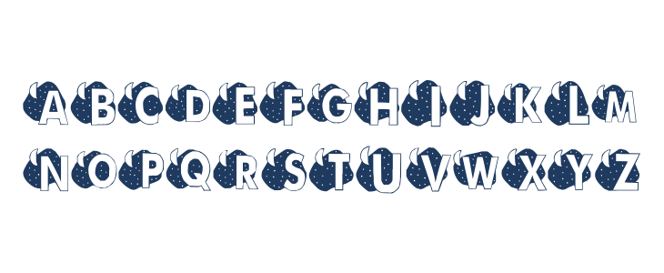 KR Moonlit Lowercase
