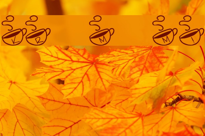 KR Morning Must! Font examples