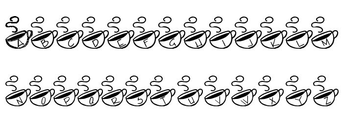 KR Morning Must! Font LOWERCASE