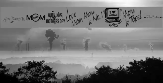 KR Mother's Day Dings Font examples