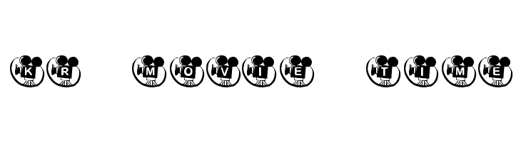 KR Movie Time Font