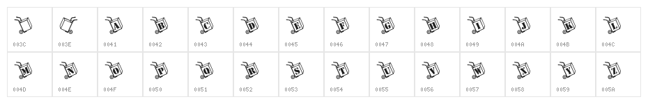 KR Moving Day Character Map
