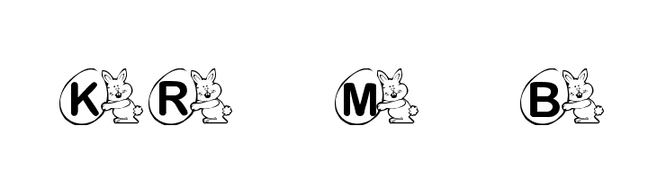 KR Mr. Bunny Font