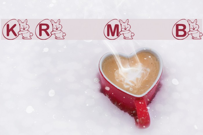 KR Mr. Bunny Font examples