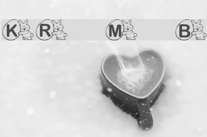 KR Mr. Bunny フォント examples