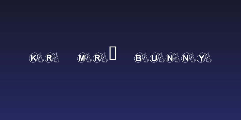 KR Mr. Bunny Social Header