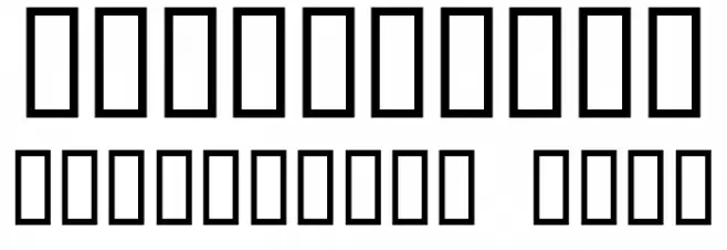 KR NA Dings Font OTHER CHARS