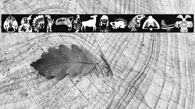 KR NA Dings Font examples