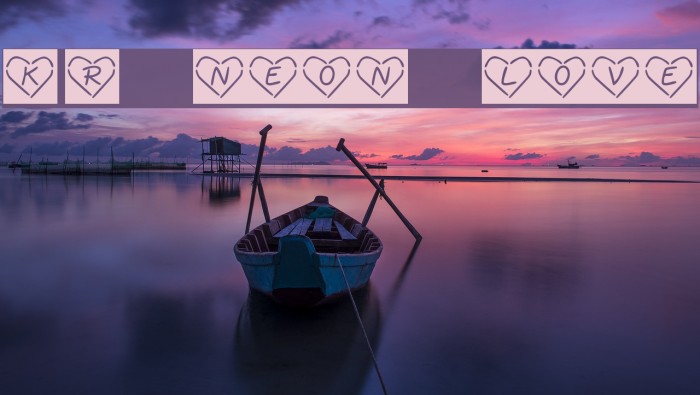 KR Neon Love Example 1