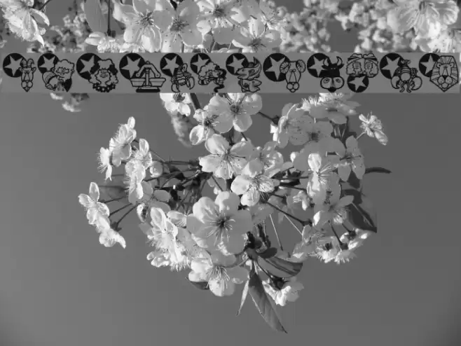 KR New Astro Font examples