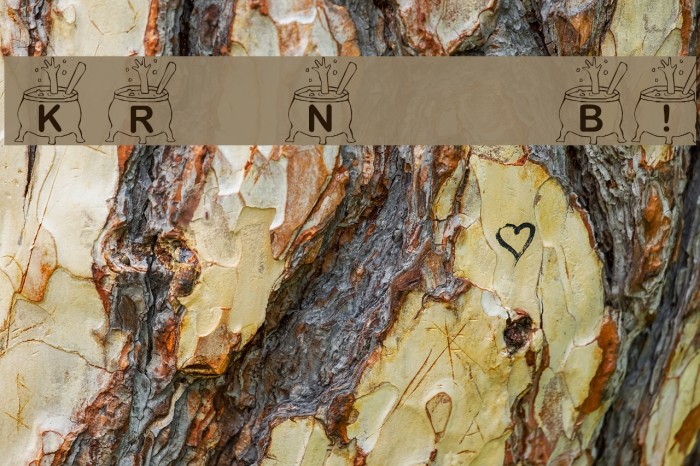 KR Nght's Brew! Font examples