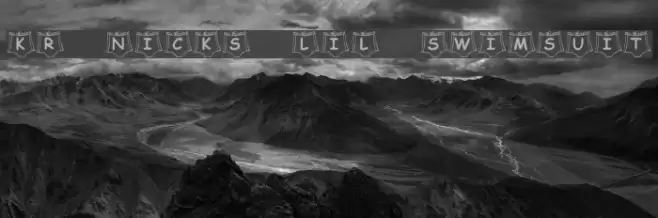 KR Nick's Lil Swimsuit Font examples