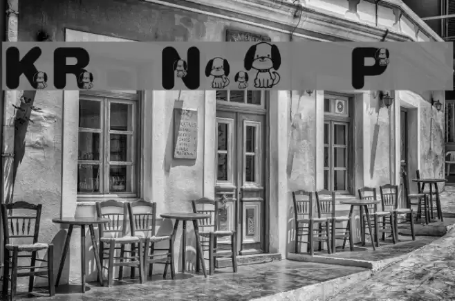 KR Nick's Puppy 1 Font examples