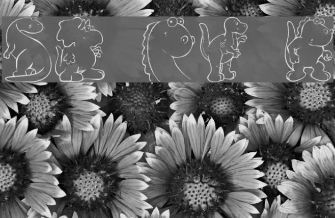 KR Nicky's Dinos Font examples