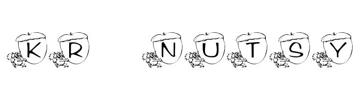 KR Nutsy! Font