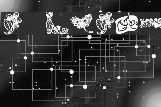 KR Oaken Font examples