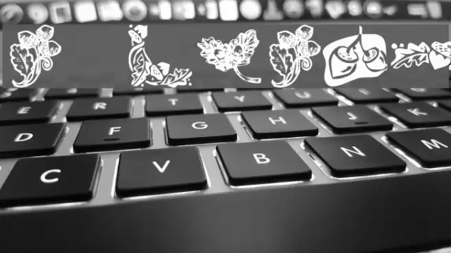 KR Oaken Font examples