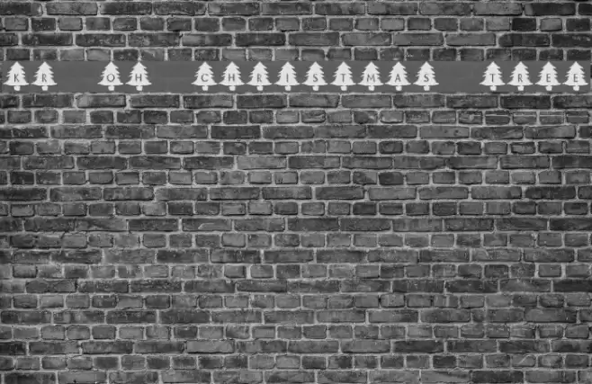 KR Oh Christmas Tree Font examples