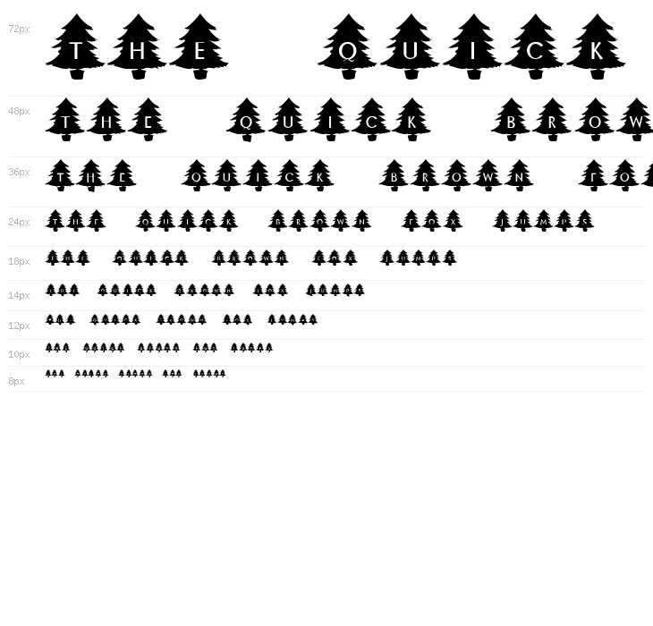 KR Oh Christmas Tree Waterfall