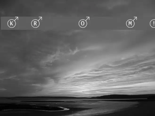 KR Oh Man! Font examples