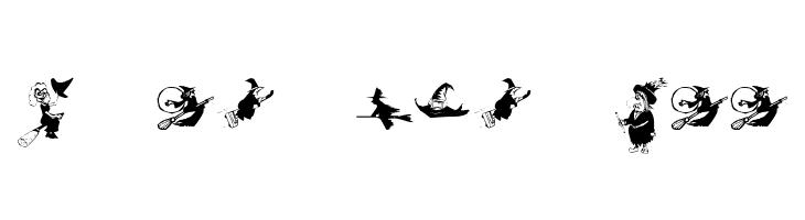 KR Oh Witchy Poo!  免费字体下载