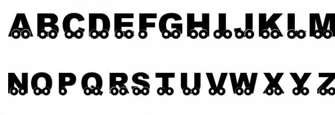 KR On The Go Font OTHER CHARS