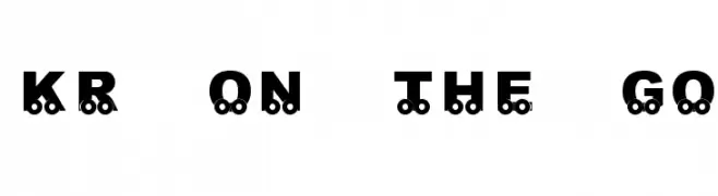 KR On The Go  font caratteri gratis